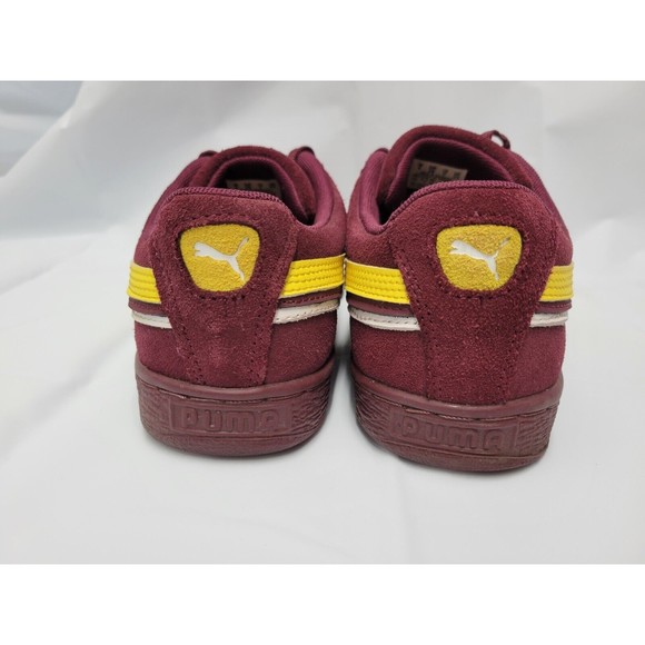 PUMA Suede Triplex Men\'s Size 7 Burgundy Hip Hop Classic Sneaker Old School Red main image 8